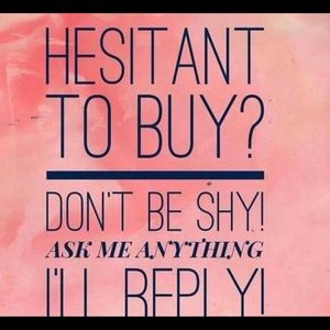 Ask me, I’ll reply